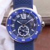 Replica Calibre De Cartier Diver WSCA0010 42MM JF Factory Blue Dial