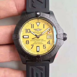 Replica Breitling Avenger II Seawolf A1733110/BC30/152S/A20SS.1 GF Factory Yellow Dial
