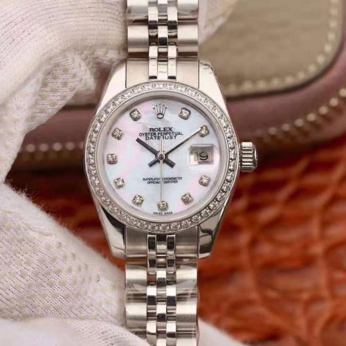 Replica Rolex Lady Datejust 28MM Mother Of Pearl Dial