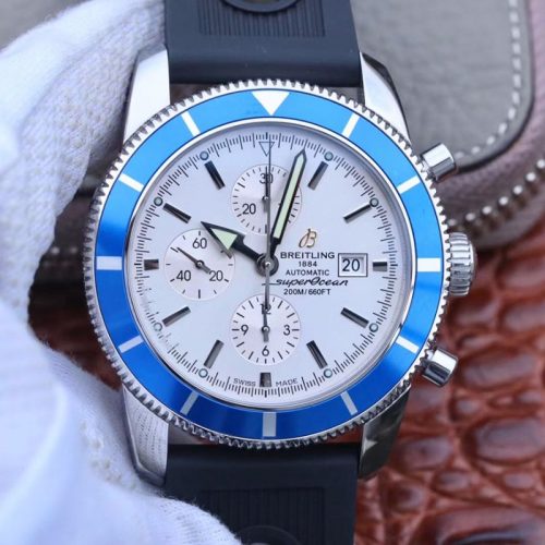 Replica Breitling Superocean Heritage II 46MM A1331217 OM Factory White Dial