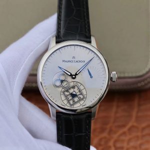 Replica Maurice Lacroix Masterpiece MP7158-SS001-901 AM Factory Grey Dial