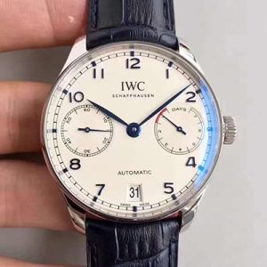 Replica IWC Portugieser IW500705 ZF Factory V4 White Dial and Blue Markers