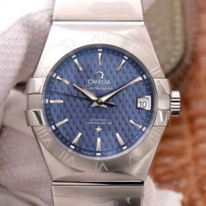 Replica Omega Constellation Co-Axial 38MM 123.10.38.21.03.001 VS Factory Blue Dial