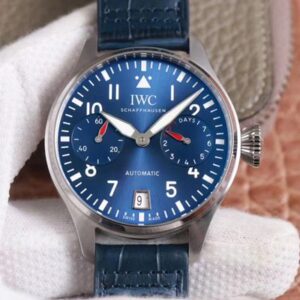 Replica IWC Big Pilot IW501008 Boutique London Edition ZF Factory Blue Dial