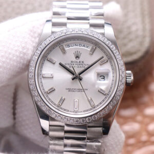 Replica Rolex Day Date M228349RBR-0001 EW Factory Stainless Steel