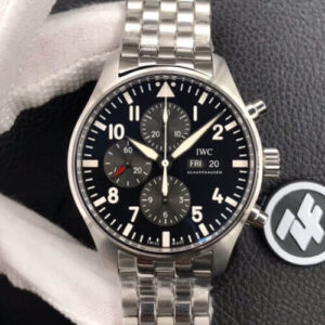 Replica IWC Pilot IW377710 ZF Factory Stainless Steel Strap